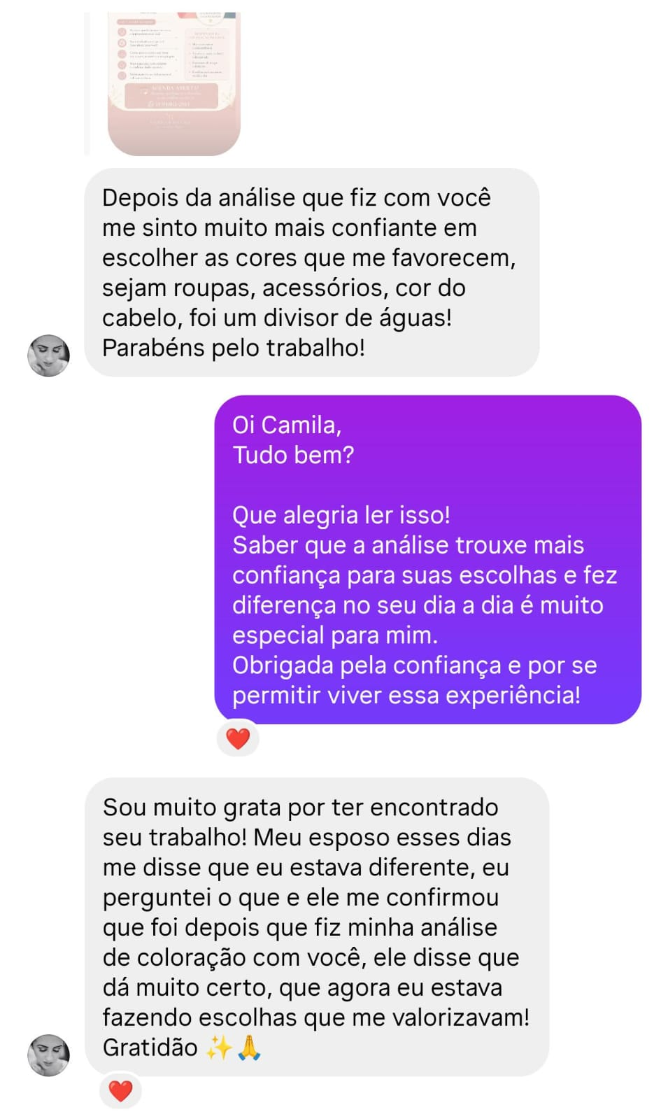 Depoimento de cliente sobre a consultoria